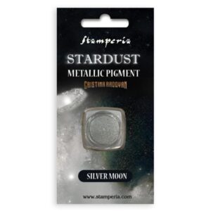 Stamperia Basics – Stardust Pigment gr 0,5 – Silver moon