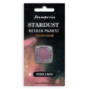 Stamperia Basics – Stardust Pigment gr 0,5 – Nebula rose