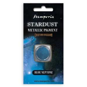 Stamperia Basics – Stardust Pigment gr 0,5 – Blue neptune
