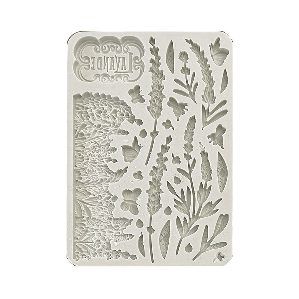 Lavender – Silicon mould Designs A5 for Art and Craft – elements