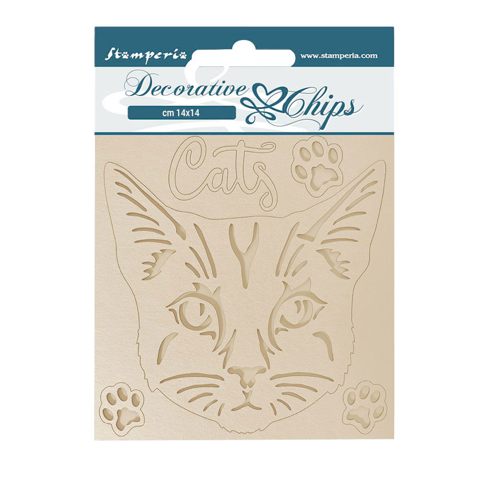 Provence – Decorative chips cm 14×14 – cat
