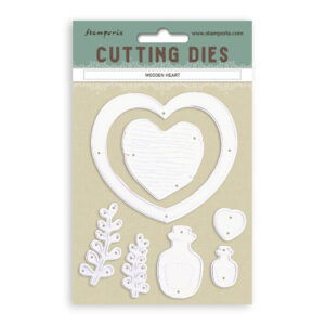 Cutting Dies – for paper crafting A6 – Wooden heart