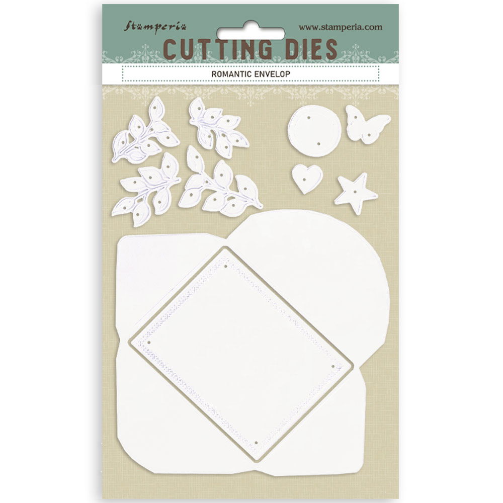Cutting Dies – for paper crafting A5 – Romantic envelope