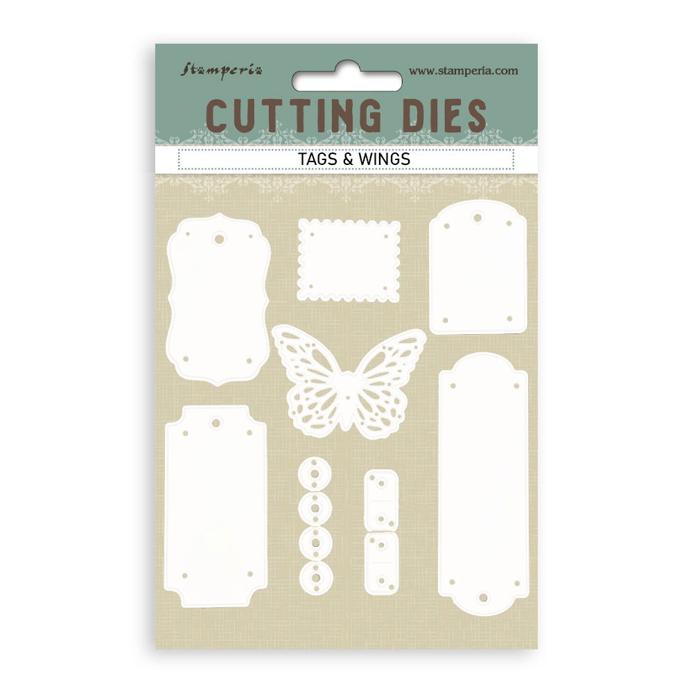 Cutting Dies – for paper crafting A6 – Tags and wings