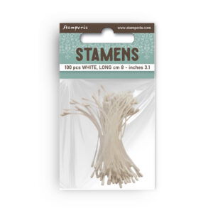 Stamperia tools – Pack 100 stamens cm 8 white