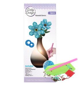 Dotty Design – Diamonds Flowers – light Blue