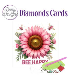Dotty Designs Diamond Cards, Bee Happy