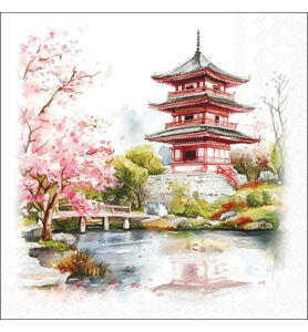Servetten 20pcs / 33 x 33cm, Temple