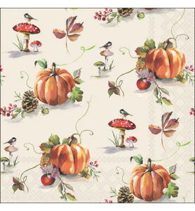 Servetten 20pcs / 33 x 33cm, Autumn splendour