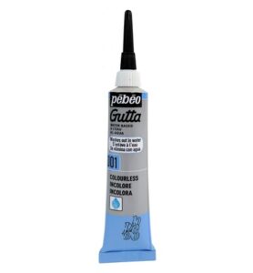 Pebeo Setasilk gutta 20ml, Colourless
