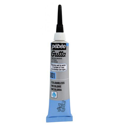 Pebeo Setasilk gutta 20ml, Colourless