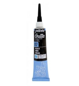 Pebeo Setasilk gutta 20ml, Black