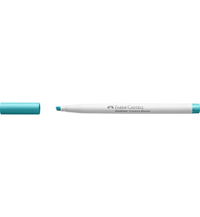 Marker creatief FC Goldfaber beitelpunt C carribean blue (kleur nr. 556)