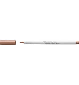 Marker creatief FC Goldfaber brushpunt B copper cabana (kleur nr. 552)