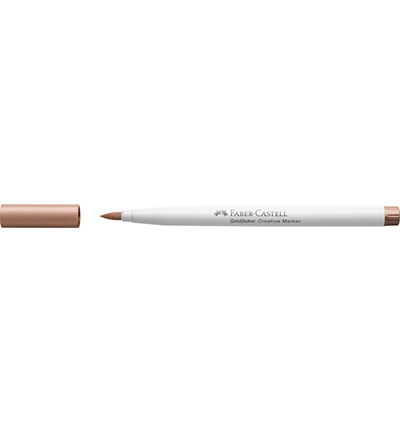 Marker creatief FC Goldfaber brushpunt B copper cabana (kleur nr. 552)