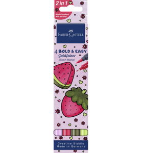 Sketchmarker FC GF Bold&Easy 4st. I World of Fruit op