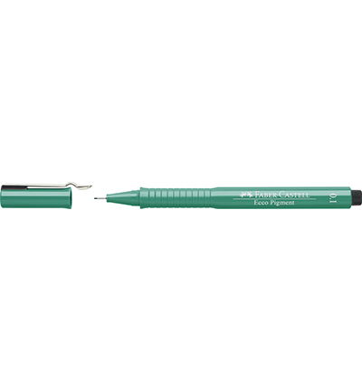 Tekenpen FC Ecco Pigment 0,1mm groen