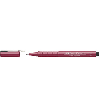 Tekenpen FC Ecco Pigment 0,5mm rood