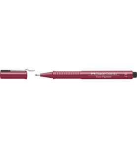 Tekenpen FC Ecco Pigment 0,7mm rood