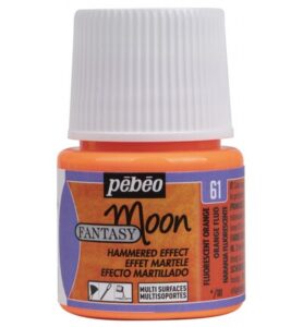 Pebeo Fantasy Moon 45ml, Fluorescent Orange