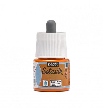 Pebeo Setasilk 45ml, Tangerine