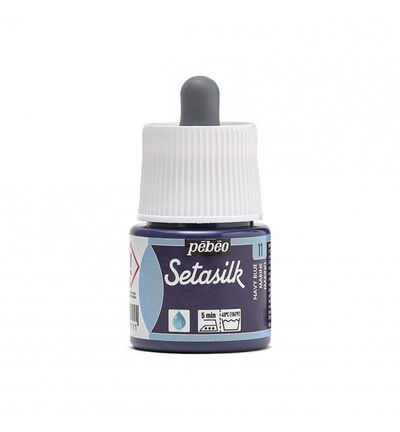 Pebeo Setasilk 45ml, Navy Blue