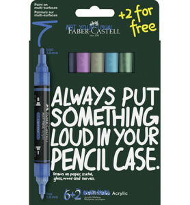 Acrylmarker FC Multimark Frost kartonetui 6+2