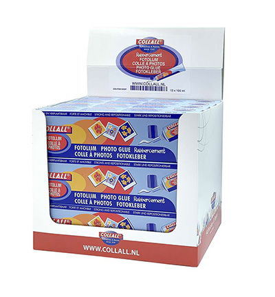Collall Fotolijm Display met 12 x COLFO0100 (in vouwdoos)