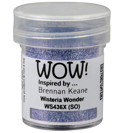 Wow Embossing Glitters, Wisteria Wonder – Regular*Brennan Keane*