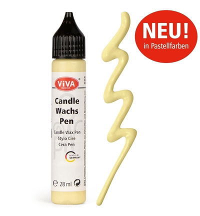 Candle Wachs-Pen 28ml, Pastellgelb