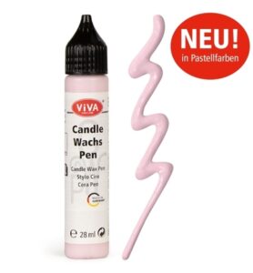 Candle Wachs-Pen 28ml, Pastellrosa