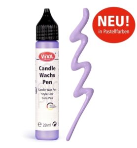 Candle Wachs-Pen 28ml, Pastelllila