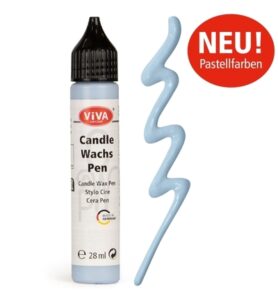 Candle Wachs-Pen 28ml, Pastellblau