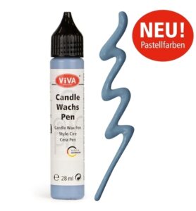 Candle Wachs-Pen 28ml, Rauchblau