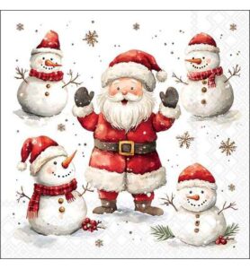Servetten 20pcs / 33 x 33cm, Jolly friends