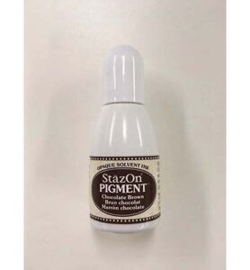 Stazon Pigment Inker, Chocolate Brown
