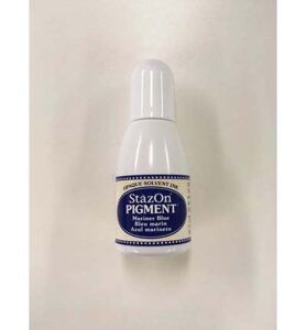 Stazon Pigment Inker, Mariner Blue