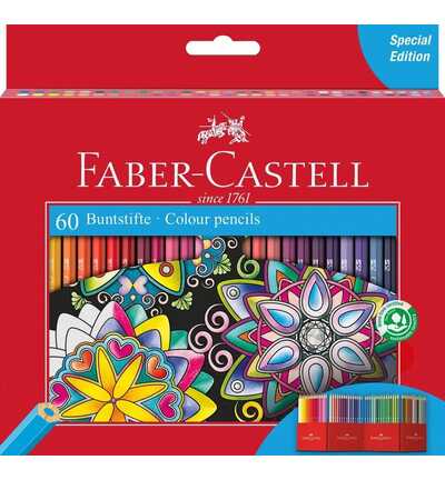 Kleurpotlood FC Castle kartonnen etui a 60st.