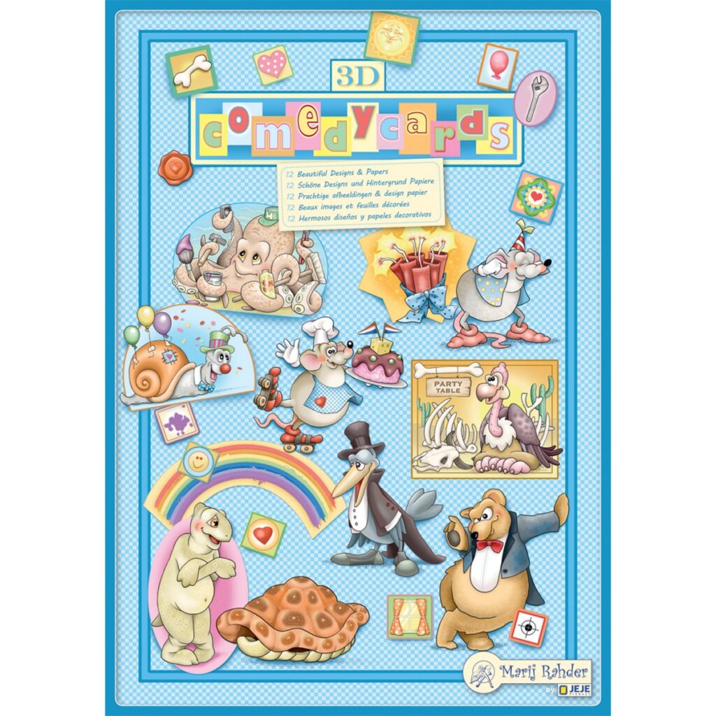 MRJ Comedy Cards 3D Boek (9.0003)