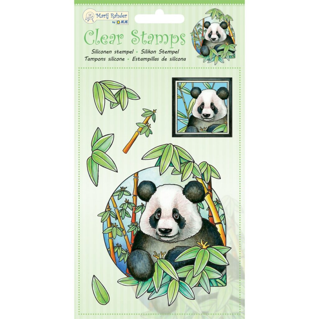 MRJ Clear Stamp, Panda (9.0034)
