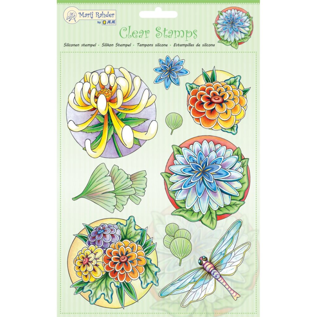 MRJ Clear Stamp, Bloemen 1 (9.0038)