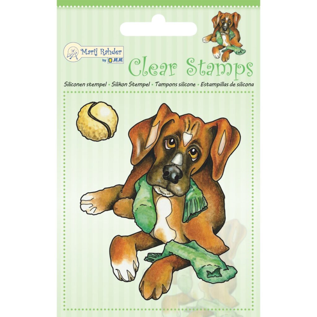 MRJ Clear Stamp, Hond (9.0043)