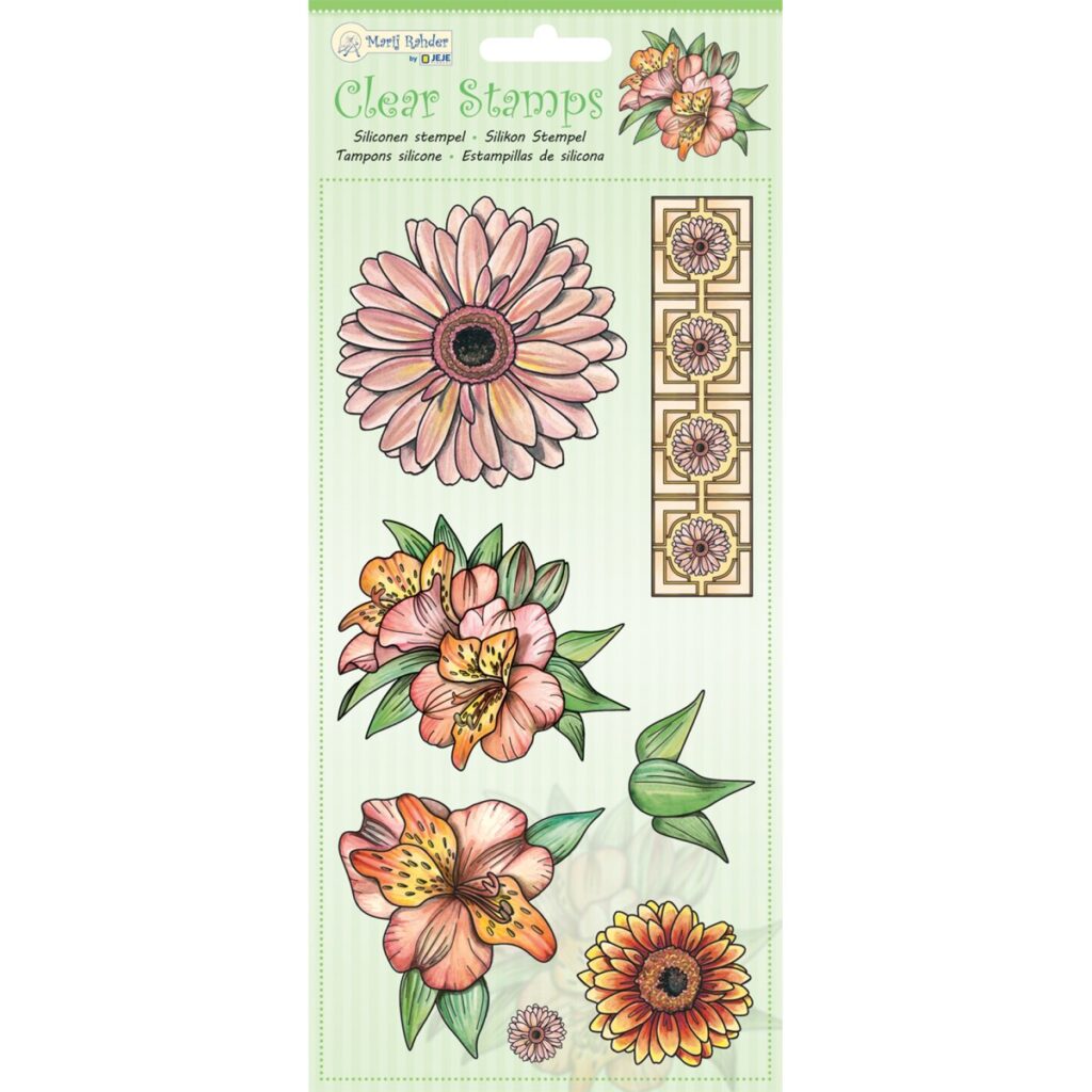 MRJ Clear Stamp, Bloemen 2 (9.0048)