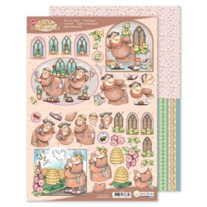 MRJ Happy Bells 3D stansvel + potpourri papier (9.0070)