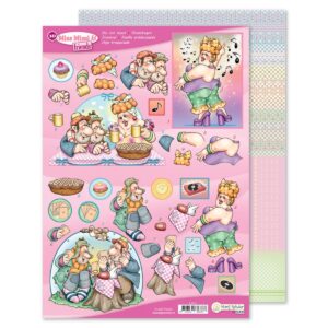 MRJ Miss Mimi 3D stansvel + potpourri papier (9.0071)