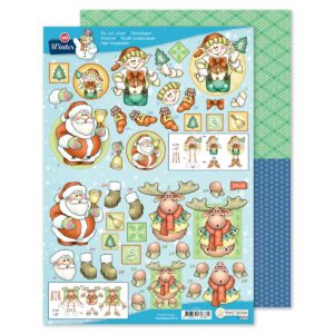 MRJ Winter 3D stansvel + potpourri papier (9.0073)