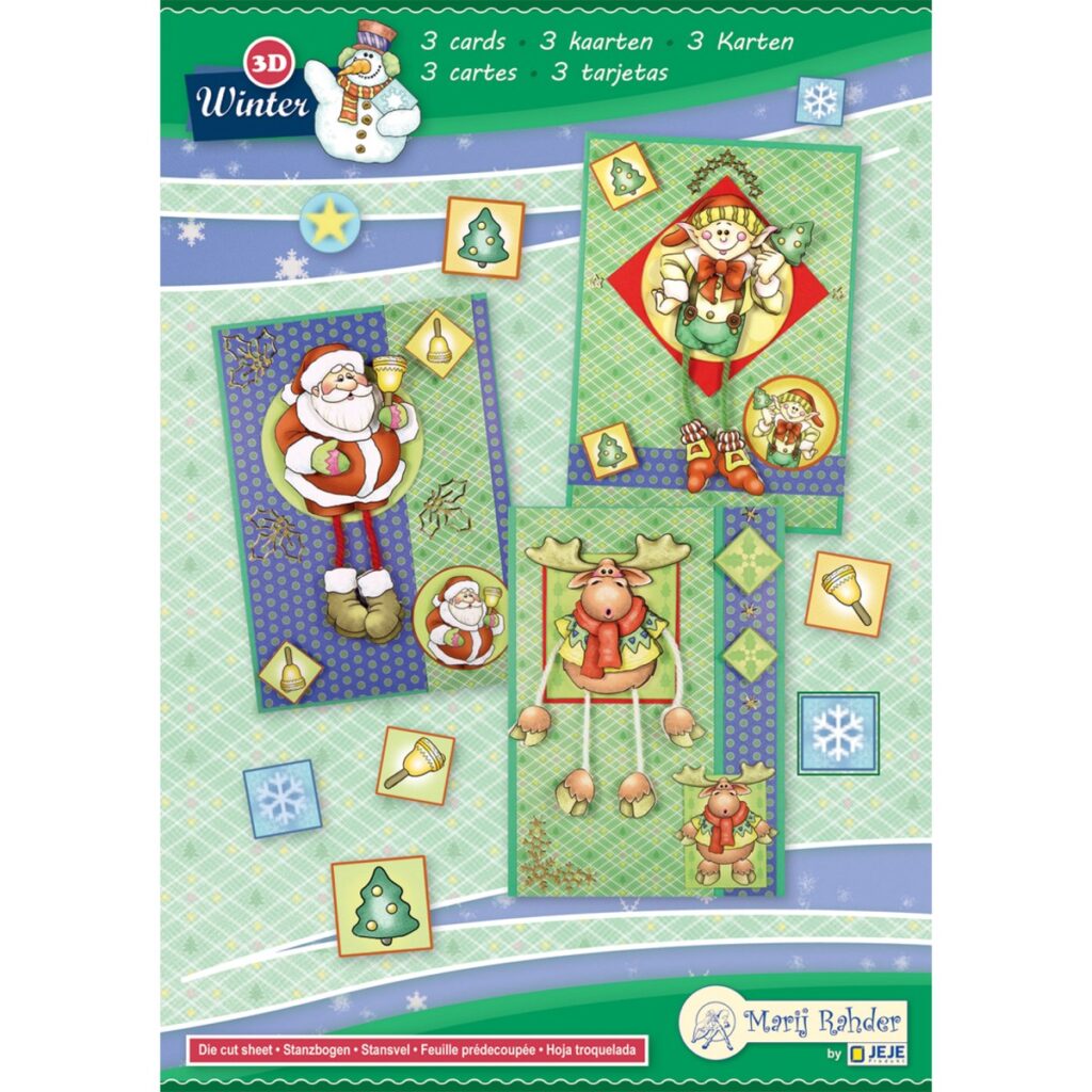 MRJ Winter Cards 3D set (9.0086)