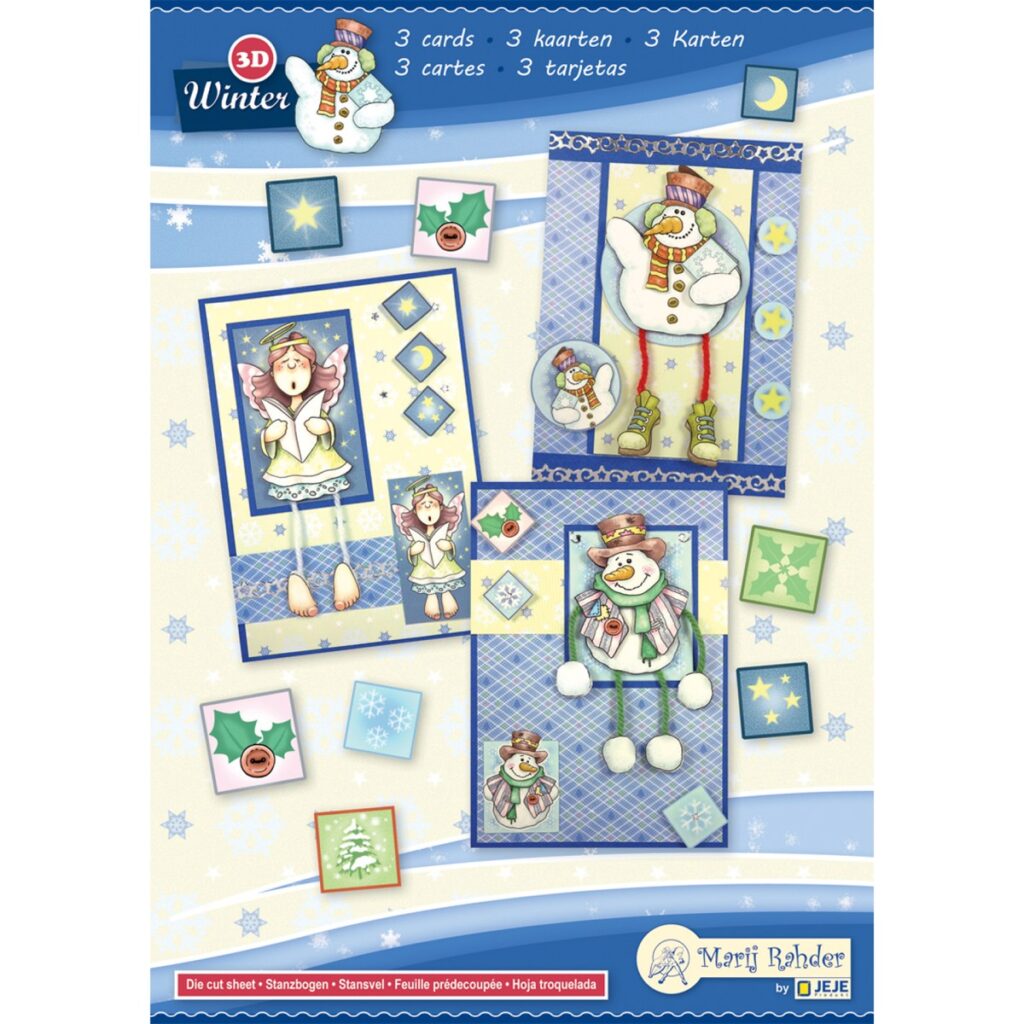 MRJ Winter Cards 3D set (9.0087)