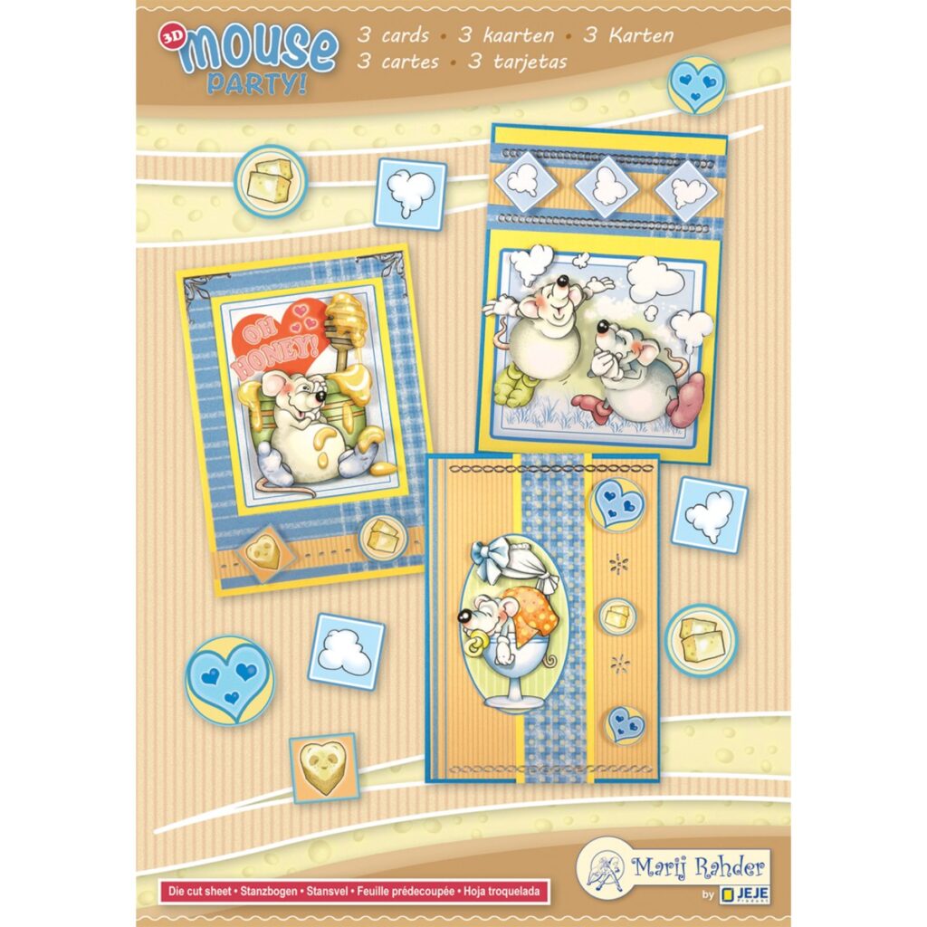 MRJ Mouse Party 3D set (9.0088)