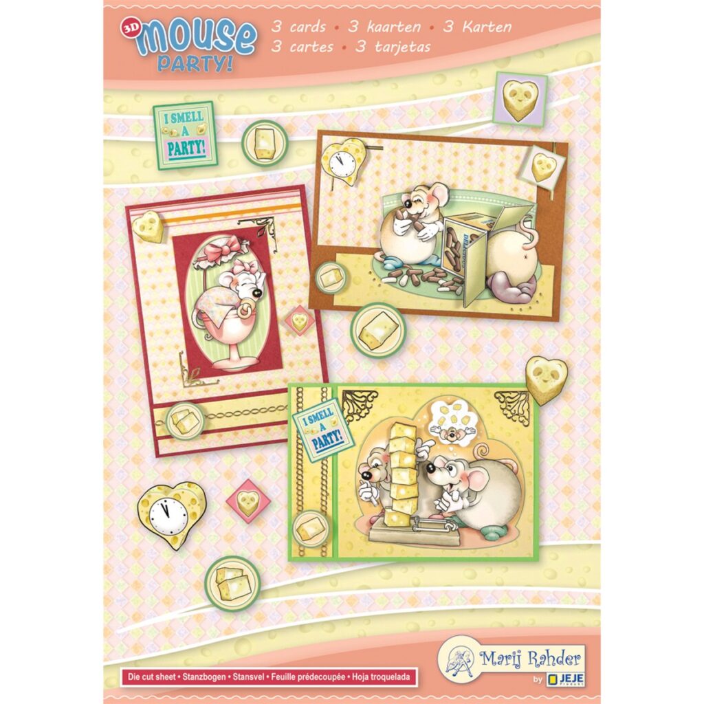 MRJ Mouse Party 3D set (9.0090)